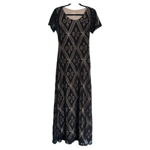 beige by eci maxi dress Kısmet Dress in Beige No main image 0